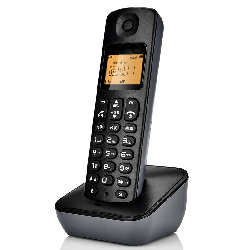 Top Quality Analog Caller ID Dect Phone Intelligent Wireless Desktop Cordless Telephone