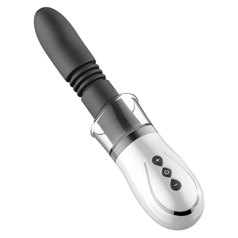 Sucking vibrator retractable dildo sex toy sucking female masturbation silicone vibrator