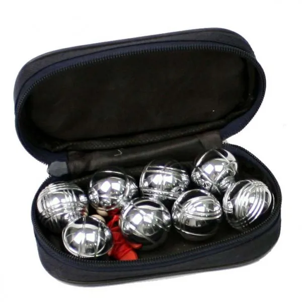 petanque ball boule set metal ball with nylon bag