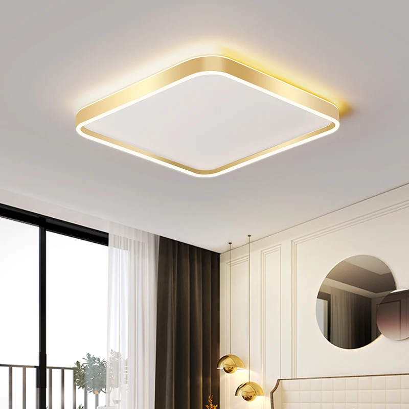 Modern Decoration bedroom lamp Warm White living room light Fashion Home Round Led Ceiling Light led ceiling lights fixtures