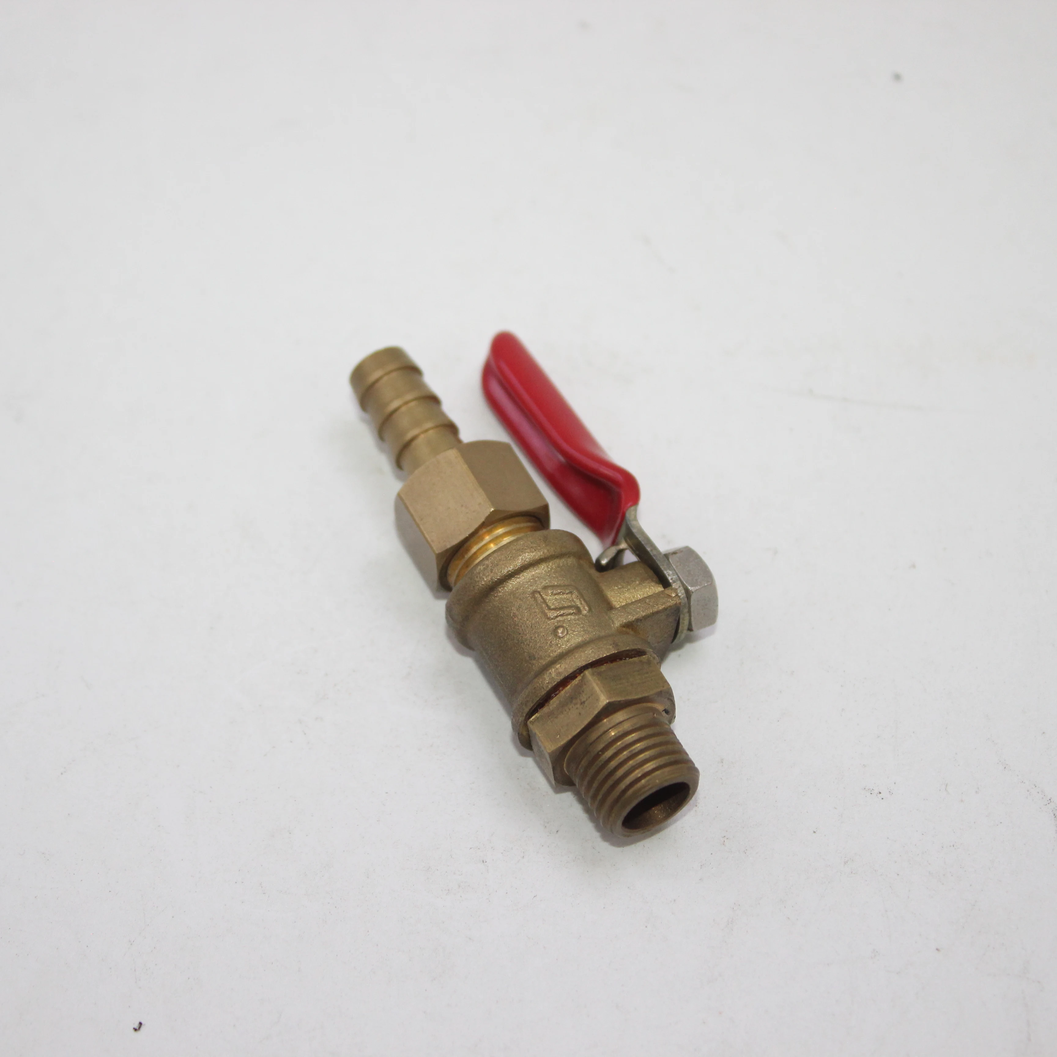 BRASS BALL MALE  VALVE FOR GAS MEDIA
