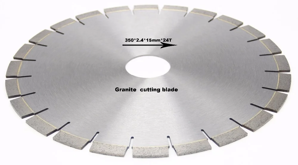 
14inch 350mm granite stone cutting diamond circular saw blade 