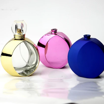custom design empty elegant luxury cosmetics packaging 100ml glass perfume bottle