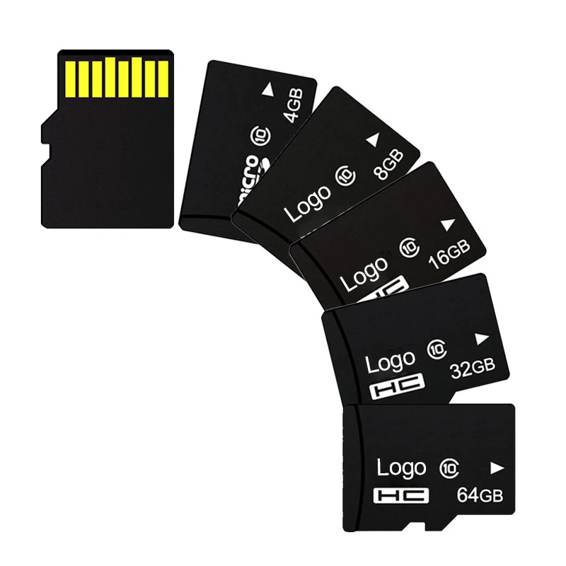 Custom LOGO High Speed Mobile Phone Memory Card 2Gb 16Gb 32Gb 64Gb 128Gb Class10 Memory Card