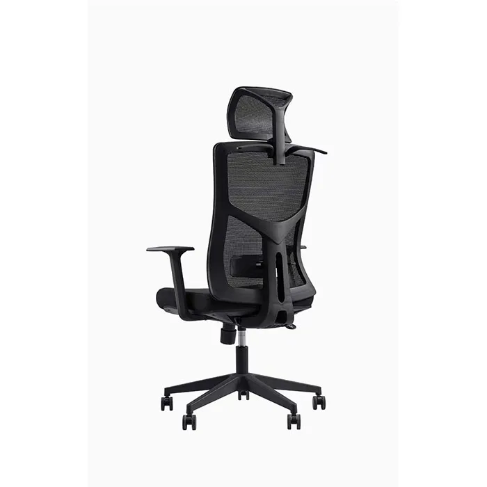 Mesh office chair office building furniture black ergonomic swivel office chair for high back