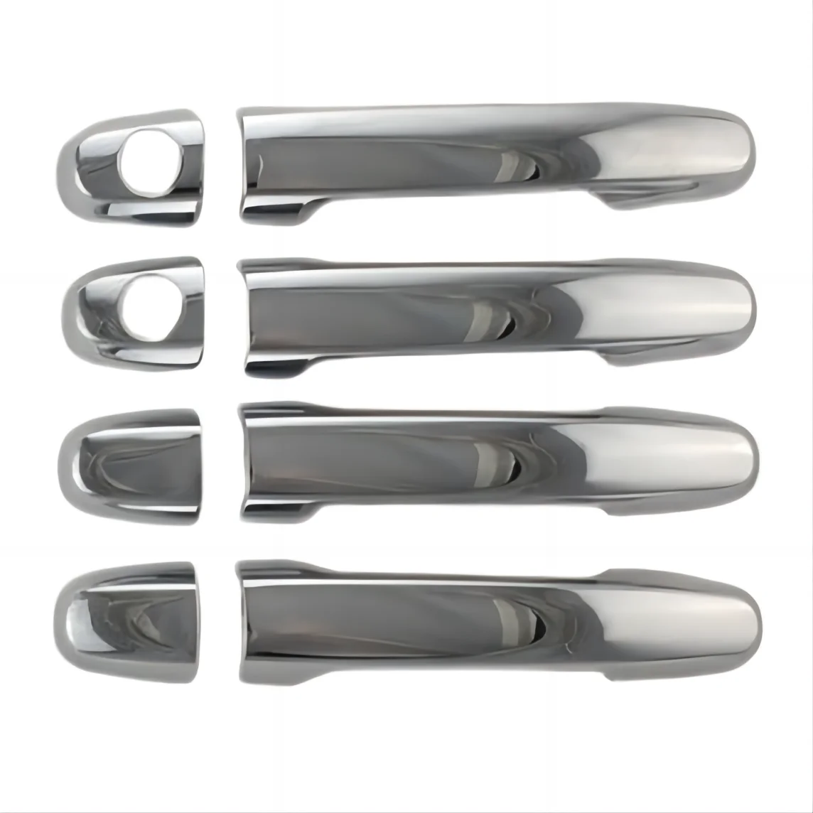 Hot auto Car Body Kit bump chrome Rear shield exterior accessories aluminum For Toyota VIOS Yaris Sedan 2008-2009