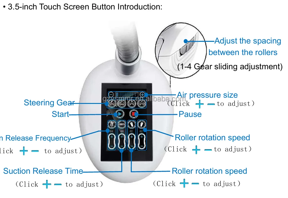 Advanced Desktop Body Sculpting Slimming Machine Skin Rejuvenation and Weight Loss for Head UK Plugs Type