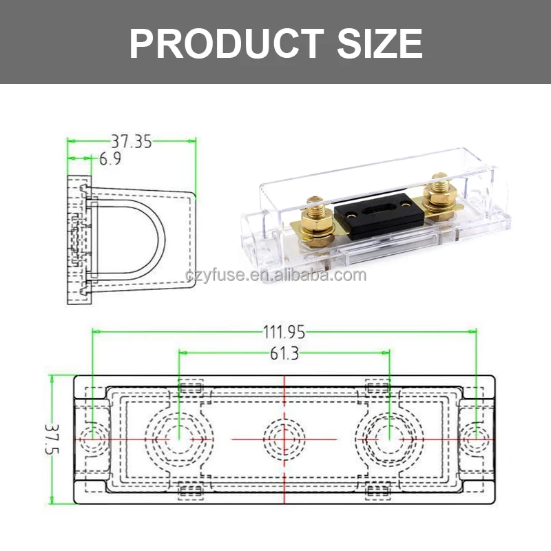 ANL Fuse product size