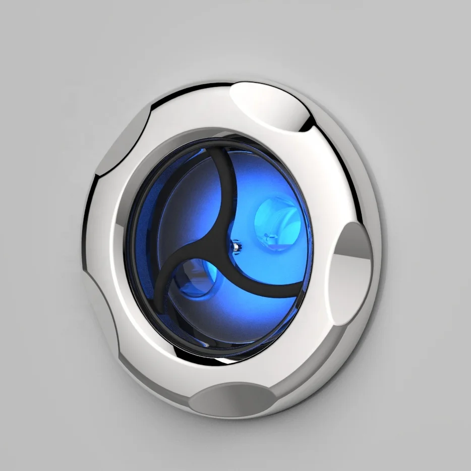 HT-B308 Hot Tub Fittings Manufacturer Drilling Hole Size 99mm Five Inch Insert Jet Face Twister Spa Jet