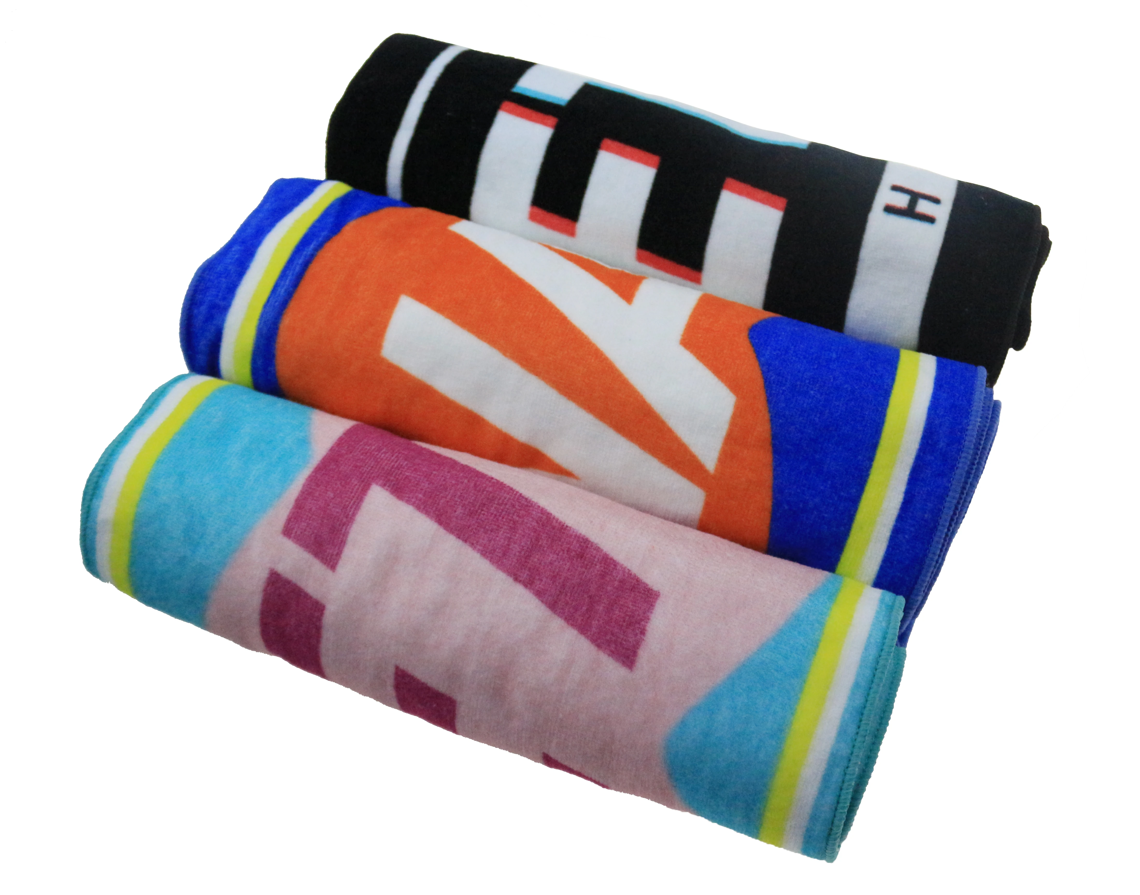 100 cotton digital print cheerlead fanchant banner towel