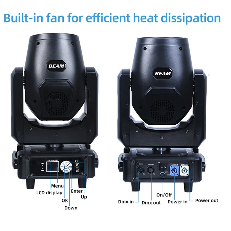 Sound Activated Master-Slave Control Stage Light Led Mini230 Moving Head Light For Disco Party Club Bar Dj Show Stage Lighting