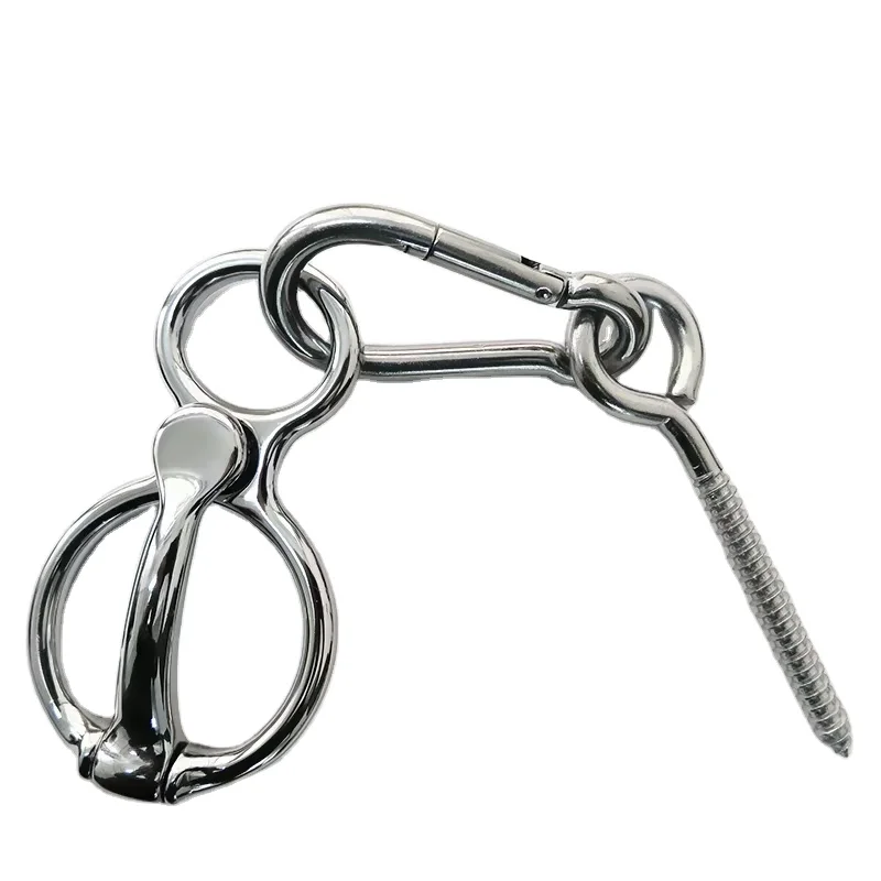 New Product Horse Accessories Stainless Steel  Lead Rope Holer Safe And Durable Horse Tie Ring