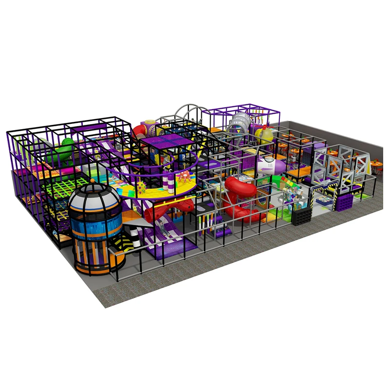 Multi-functional Indoor Playground Equipment Trampoline Adventure Park for Children and Adults Supplier Manufacturer Customized