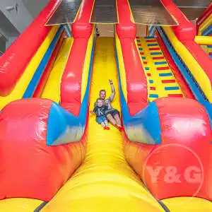 Y&G Custom Large Inflatable Indoor Park Commercial inflables playground big trampoline park for sale Inflatable Amusement Park