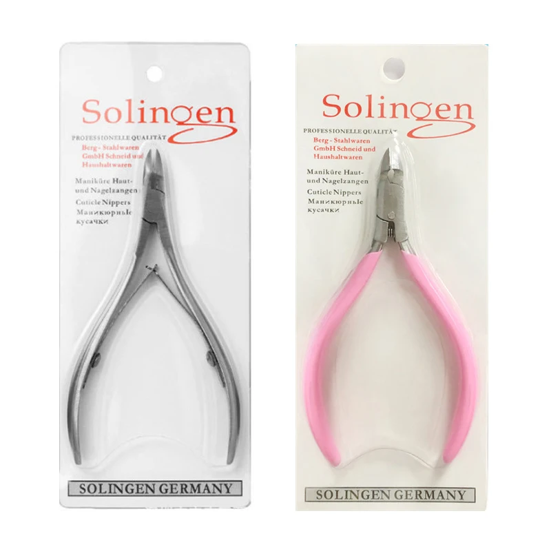 Маникюрная машинка для стрижки ногтей из нержавеющей стали OEM l кусачки для кутикулы кусачки для омертвевшей кожи белый розовый