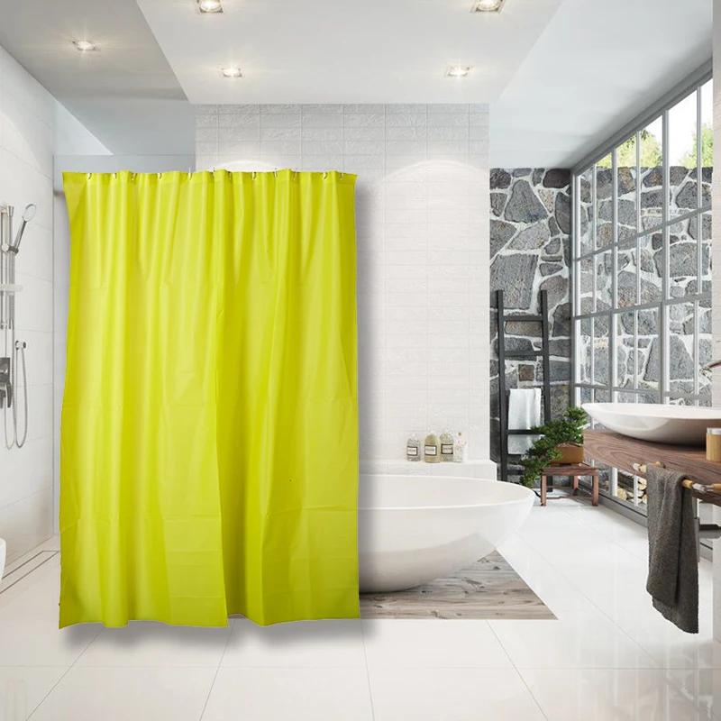 Customizable beautiful flower shower curtain, design organza blackout shower curtain for the bathroom decoration