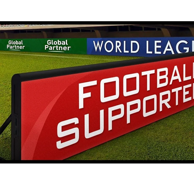 Заводские наружные виды спорта Hd P6.67 P8 P10 футбольный стадион ограждение светодиодная рекламная панель доска по периметру светодиодный