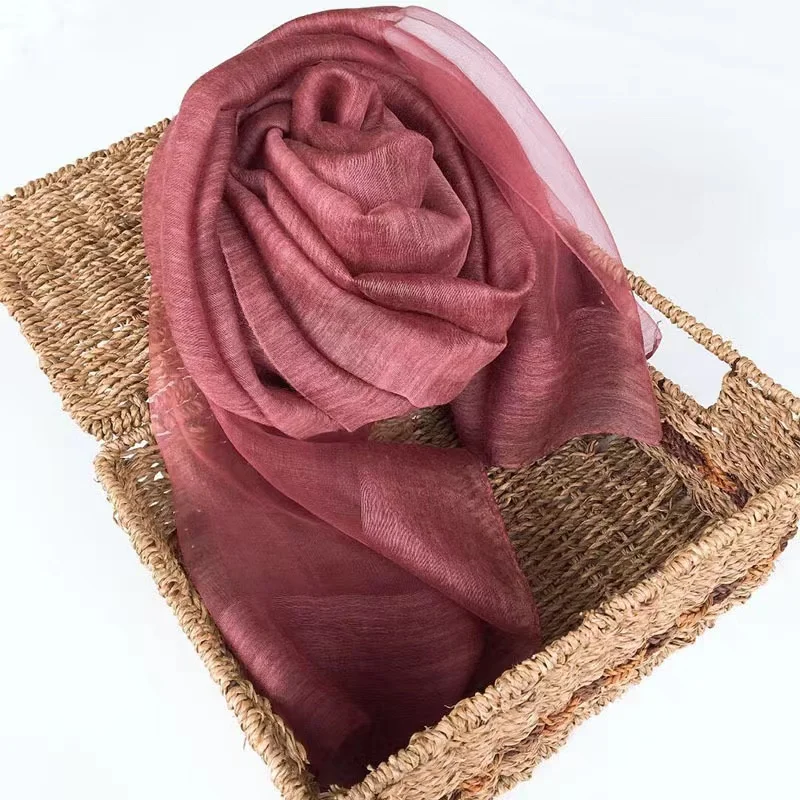 Manufacture wholesale custom design silk scarves stoles ladies 50 silk 50 wool hijabs luxury designer brand printed silk scarf