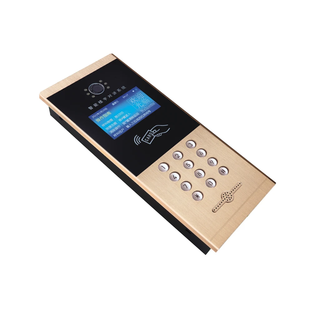 7 inch Building intercom Multi Apartment Access Control System IP Smart Video Door Phone Camera Ring Doorbell Intercom system
