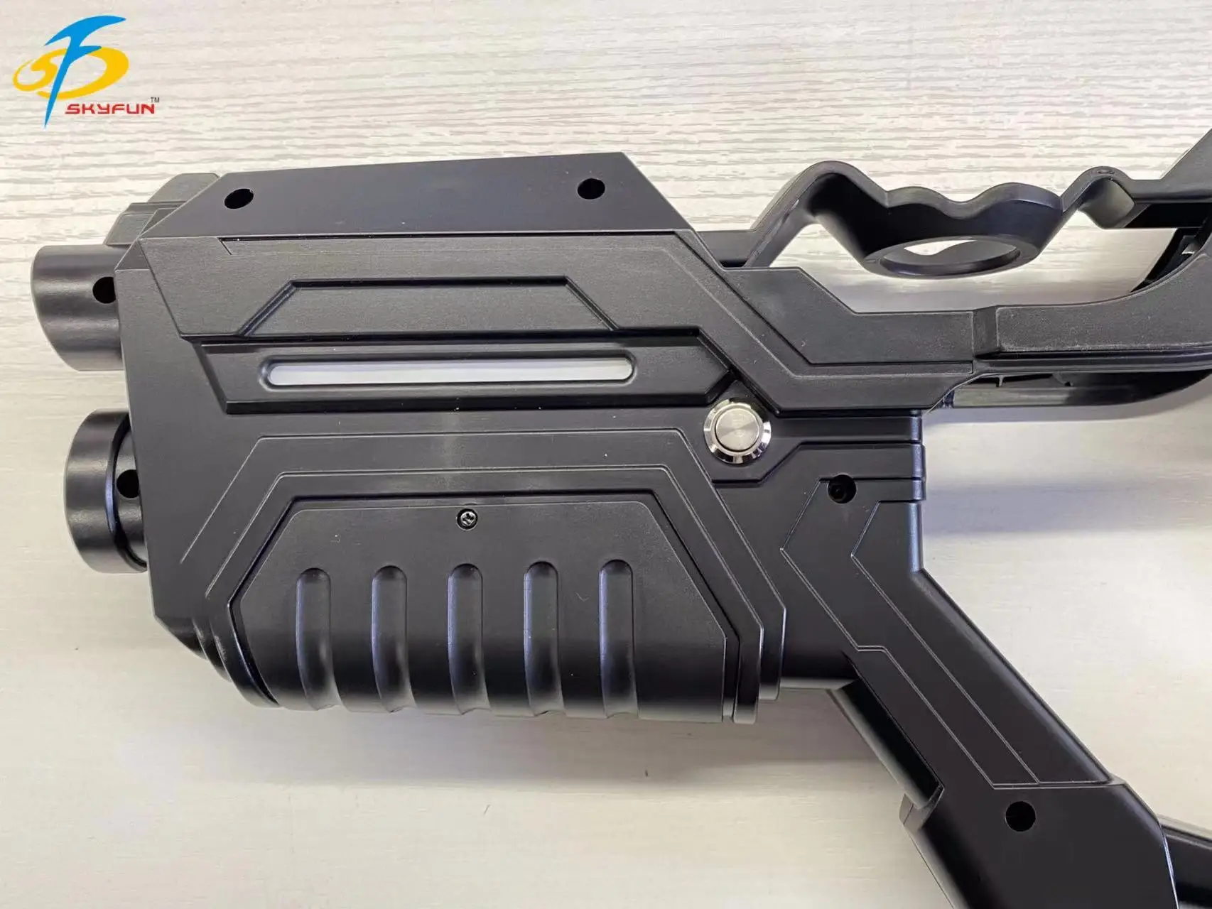 Black Gun Mold For VR Shooting Equipment, Cool Experience With Shooting Gamepad Gun