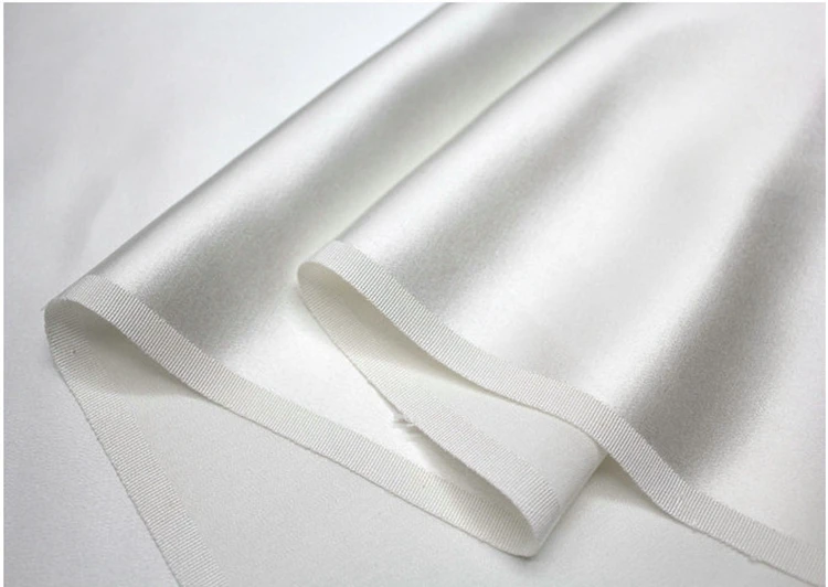 Non-toxic Wholesale Undyed Natural White Chinese Pure Habotai Silk Fabric