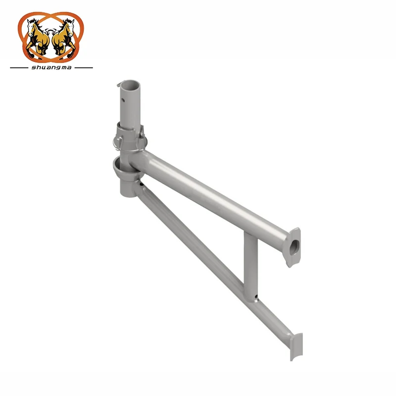 Scaffolding Board Bracket cuplock sccaffold Hop Up Bracket for Side Working Platform or Beam Supporting