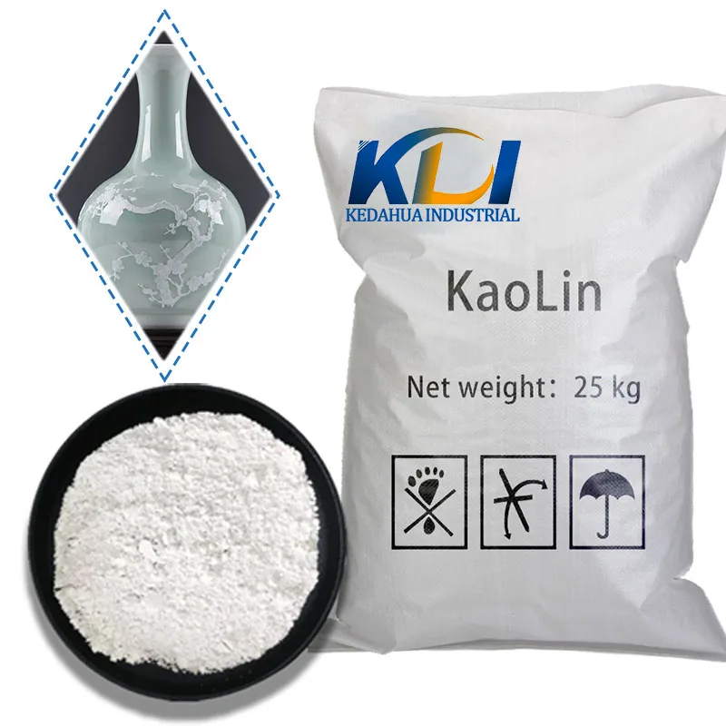 Hot selling high quality kaolin pour carreaux de ceramique white kaolin clay for pottery white kaolin