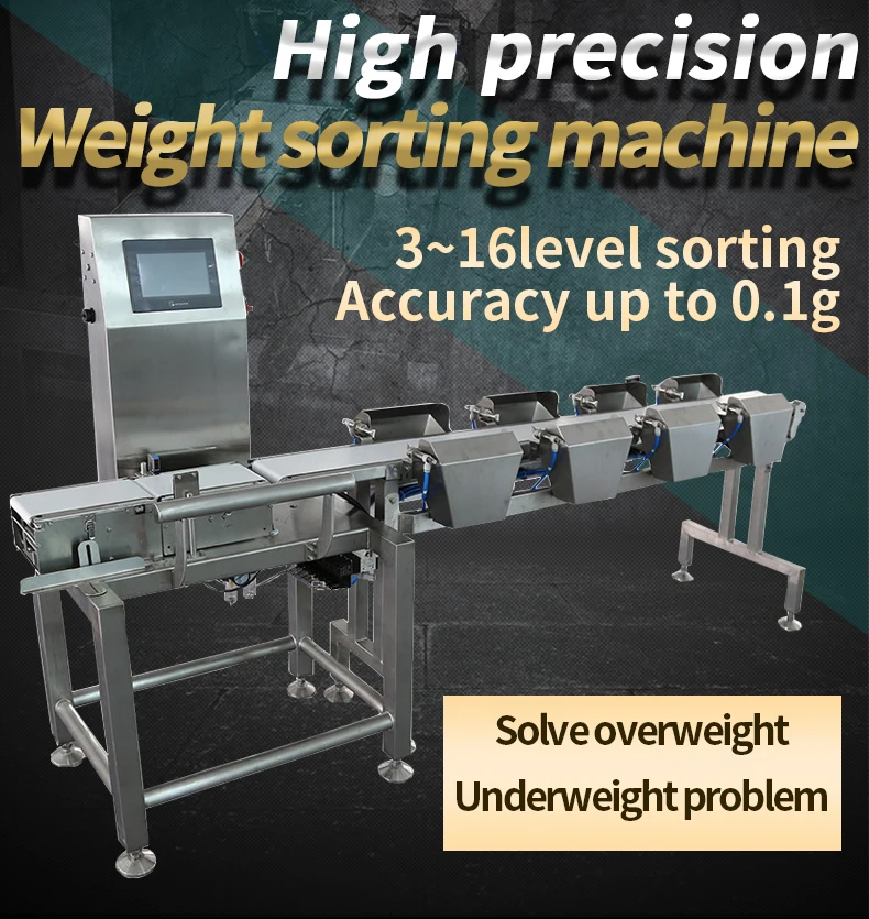 High Speed Weight Sorting Machine Customized weight sorting machine