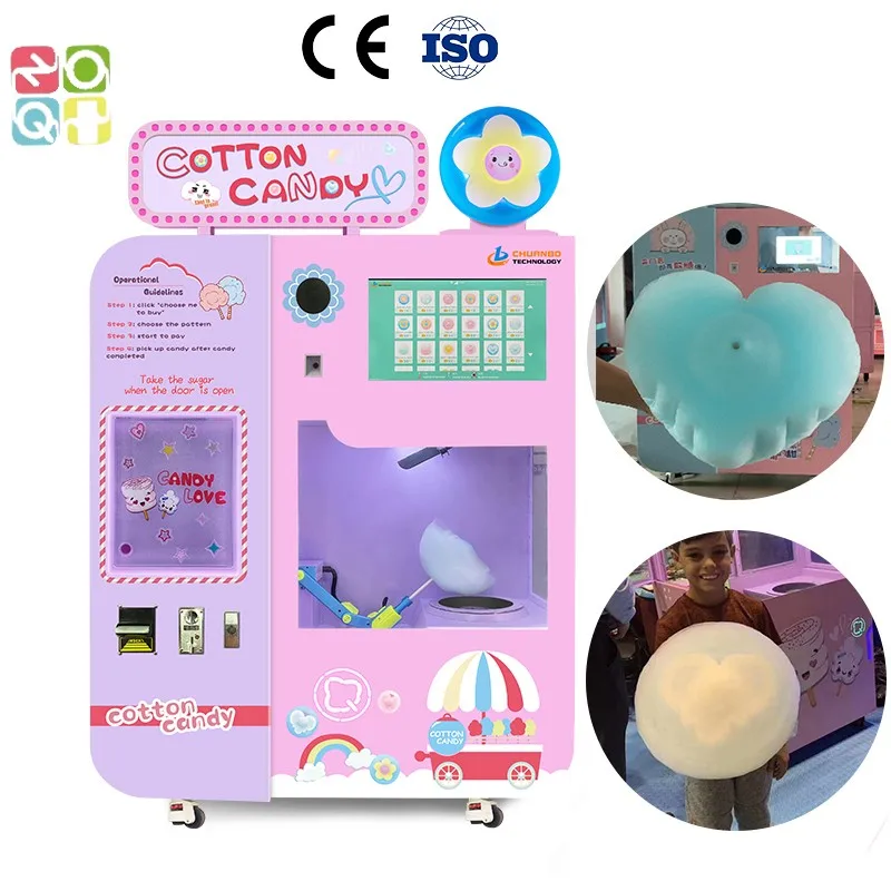 Commercial Robotic Equipment Cotton Candy Machine