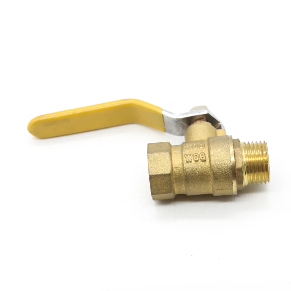 Full Certified High Pressure ball valves WOG NPT Female Thread 2 Way Brass Ball valves for water and oil and gas use