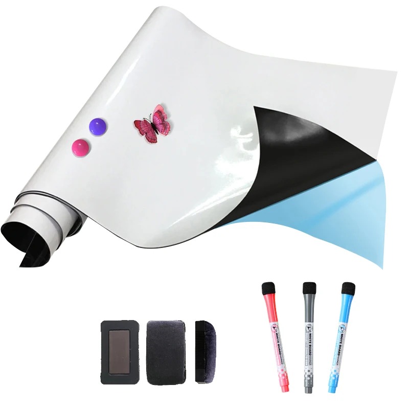Wallpaper Roll Dry Erase Board Flexible Roll up Whiteboard