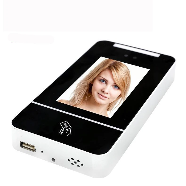 Glass Door Office security entrance Face camera  access Control System Time Attendance Device