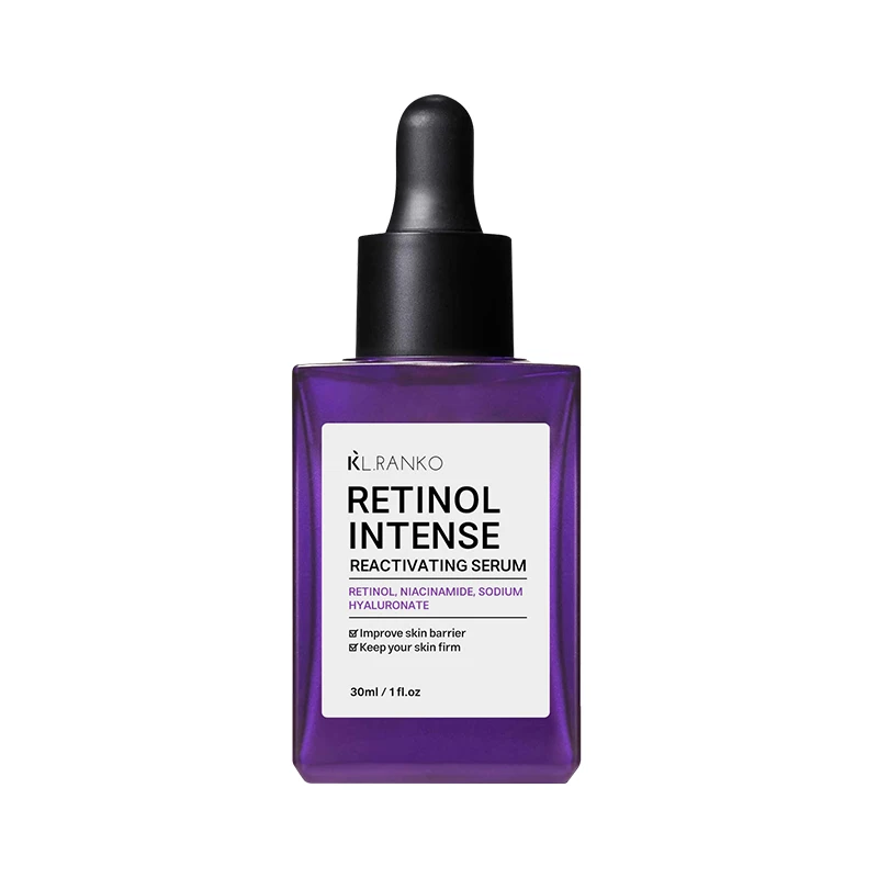 OEM Custom Logo Retinol Intense Reactivating Serum for Face Acne Mark Pore Minimizer Korean Anti Aging Skin Care Products