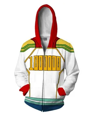 
Wholesale my hero academia custom made sublimation print quick dry hoodies 