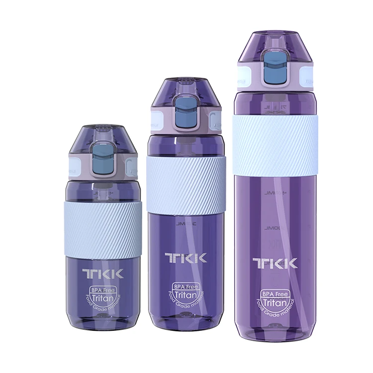 
Guangzhou factory custom made 450ml 600ml 750 ml bpa free plastic tritan sports water bottle 