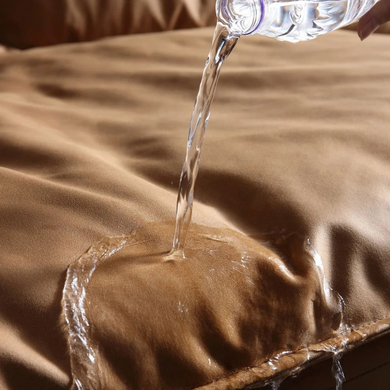 Wholesale Italian Modern Living Room Luxury Sofa Soft Feather Cushions Microfiber Fabric Synthetic Leather Chesterfield Sofa Set