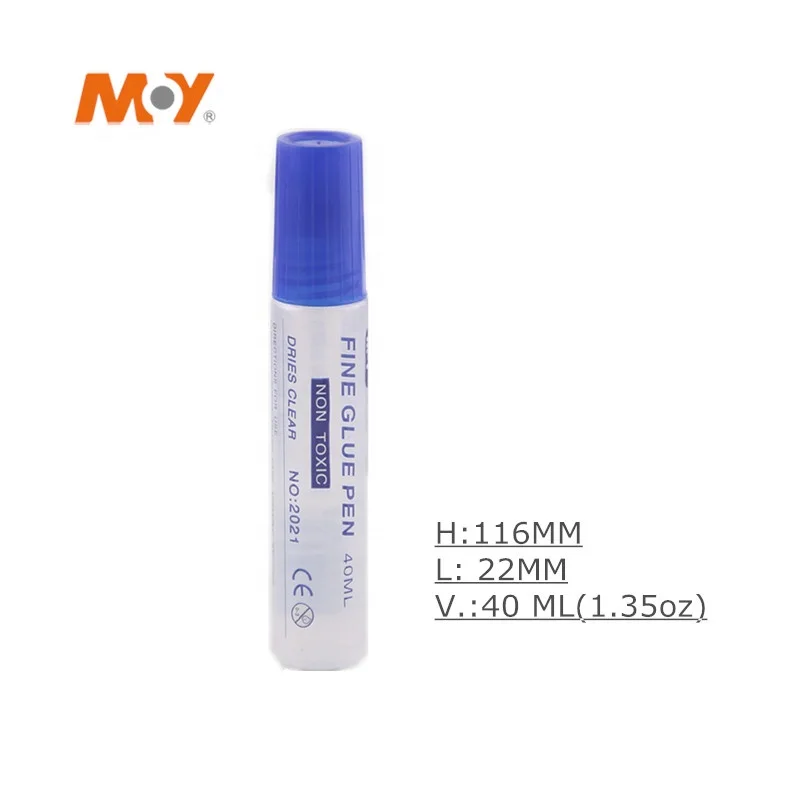 Factory Wholesale Non-Toxic 40Ml Transparent Liquid Glue Safe Craft School Glue For School And Office