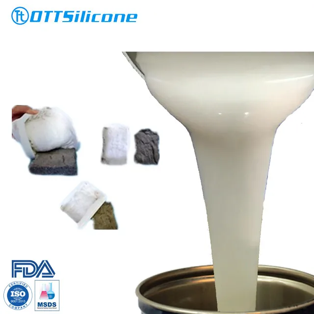 Silicone RTV/ RTV-2 Molding Silicone Rubber for Artificial Stone Rock Molds Making
