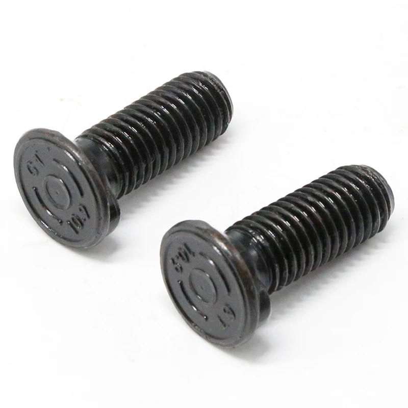 BS 325 Flat Countersunk Square Neck Bolts With Short Square Fastener 304 316 Stainless Steel Carbon Black Oxide Galvanized
