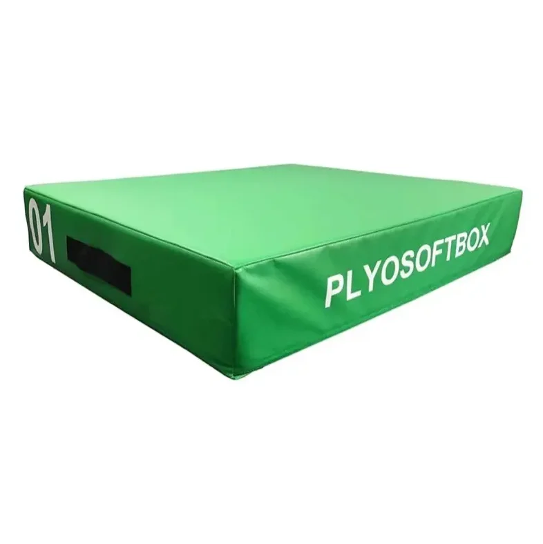 Jumping Plyo Box with 4 Different Heights 15cm/30cm/45cm/60cm Gym training Soft Foam Plyometric Box