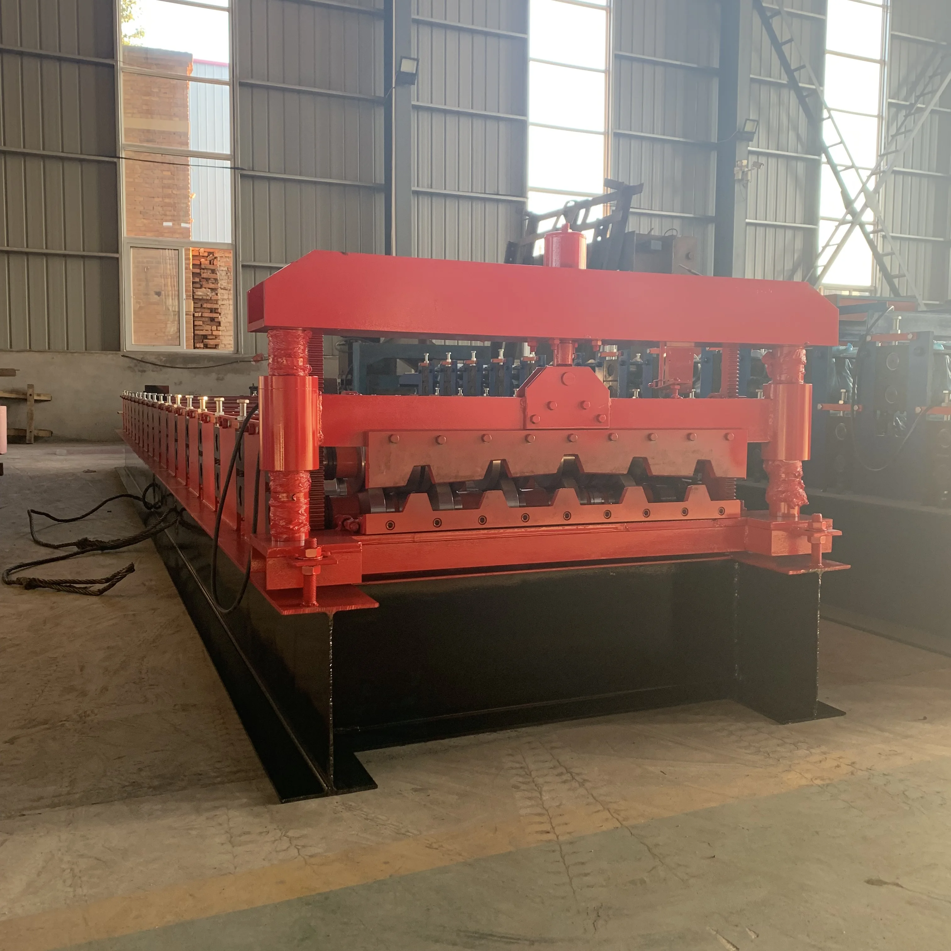 Sheets Roofing Machine Tile Making Machine Corrugated and Trapezoid Roofing Tile Roll Forming Machine
