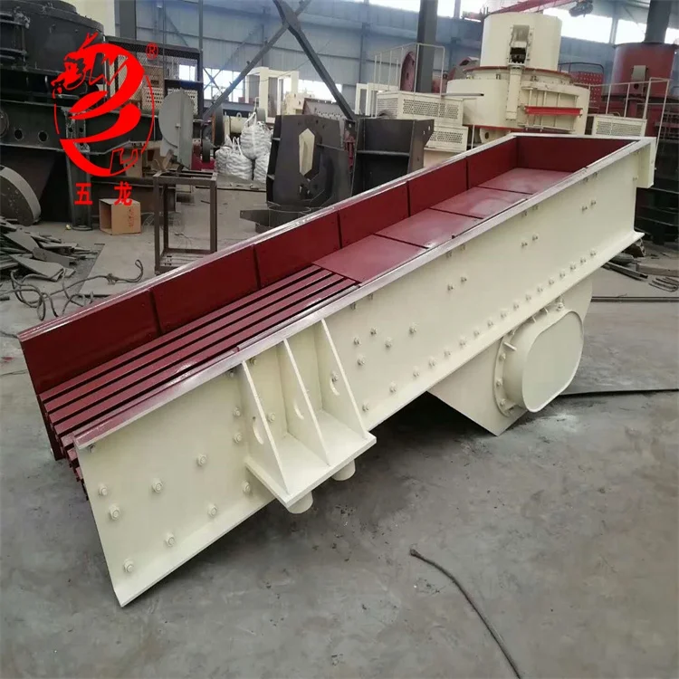 Improve crushing ability and evenly transport materials vibrating feeder conveyor
