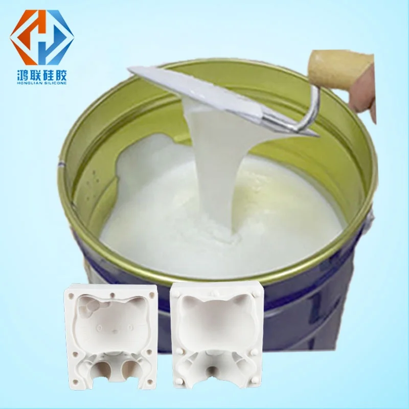 liquid latex silicone rubber for mold making cheap price stone mold silicon material