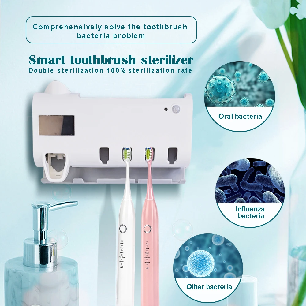 Toothbrush Sterilizer and Holder Sparrow UV Toothbrush Sterilizer