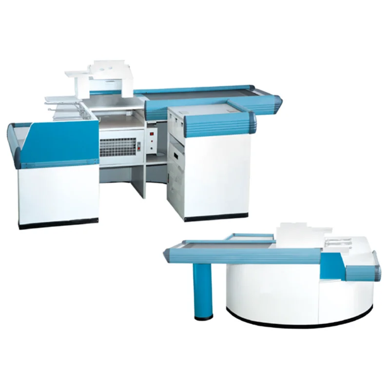 Электронный кассовый счетчик с конвейерной лентой для супермаркета торговый центр электрический