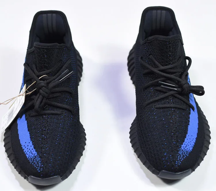 Designer Perfect Reflective New Color Yeezy 350 v2 Dazzling Blue Sport Running Men Walking Style Casual Shoes