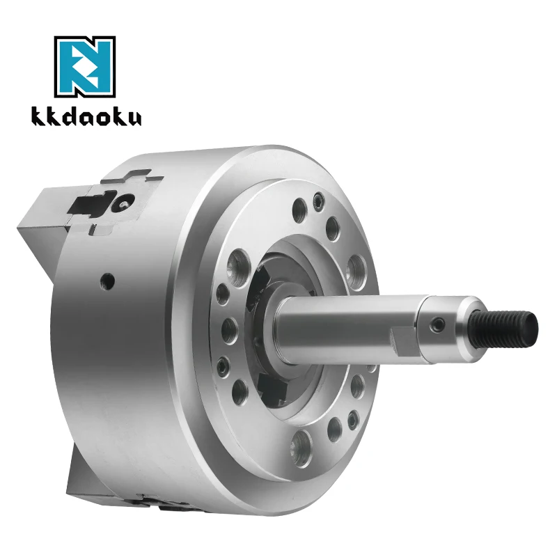 Factory Direct Sale Steel Cnc High Speed Hollow Power 3 Jaw Through Hole Hydraulic Chuck