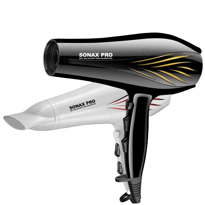 Sonax Pro 6620 White Powerful Salon Use Fast Drying Machine Hair Dryer