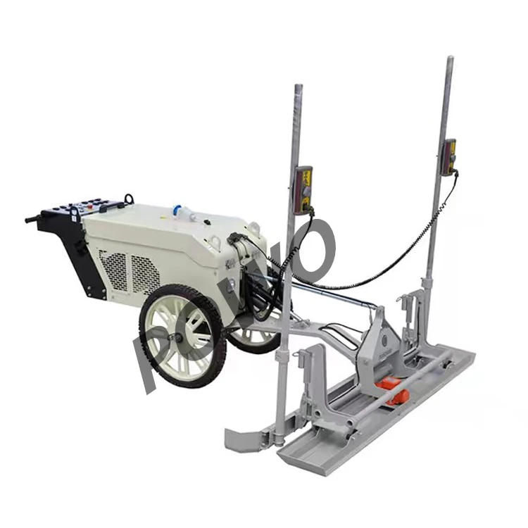 High-efficiency Fully Automatic Concrete Floor Paving Grader Laser Paving Leveling Machine