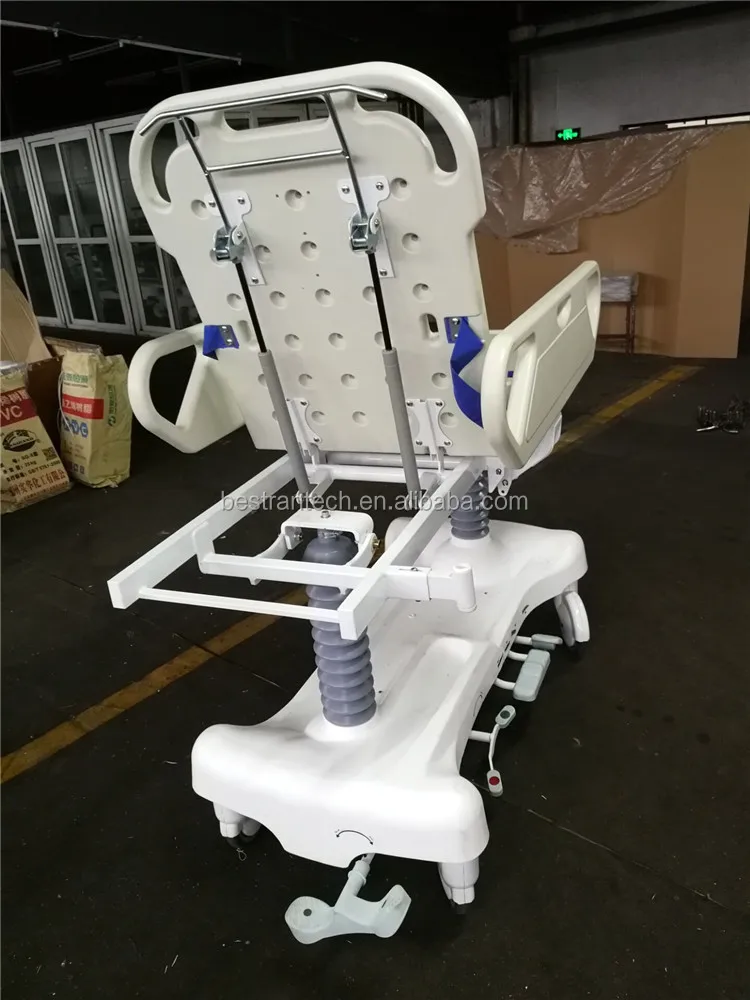 BT-TR008 American hydraulic Pump steel ABS and imported PP material Hydraulic Stretcher With CPR handle for hospital use